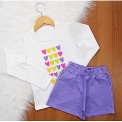 Cj. Short Blusa ML DS