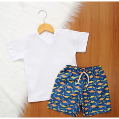 Cj. Short Estampado Premium 
