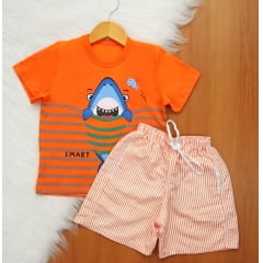 Cj. Short Listrado TC