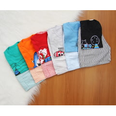 Cj. Short Listrado TC