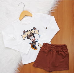 Cj. Short Saia Blusa ML Core