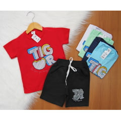 Cj. TT Short Moletom E Cj. TT Short Moletom E