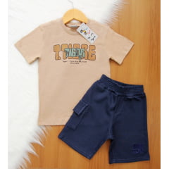 Cj. TT Short Moletom Life