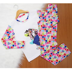 Pijama Estampado Frio Feminino