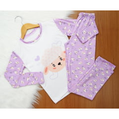 Pijama Estampado Frio Feminino