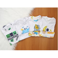 Pijama Manga Curta Masculino Premium