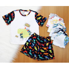 Pijama Manga Curta Premium Masc