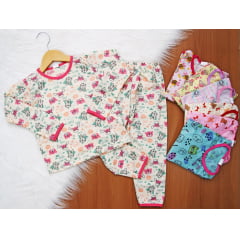 Pijama Manga Longa Feminino Et