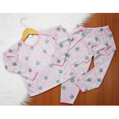 Pijama Manga Longa Feminino Et