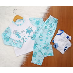 Pijama Manga Longa Premium Masc Pijama Manga Longa Premium Masc