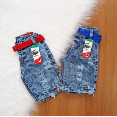 Short Jeans Lct Cinto 