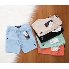 Short Mauricinho Multimarcas Linho Short Mauricinho Multimarcas Linho