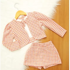 Trio Casaco Short Saia 