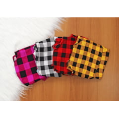 Vestido Alça Xadrez