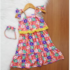 Vestido Alcinha com Tiara