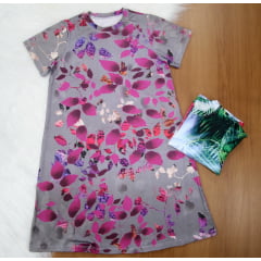 Vestido Básico Estampado 