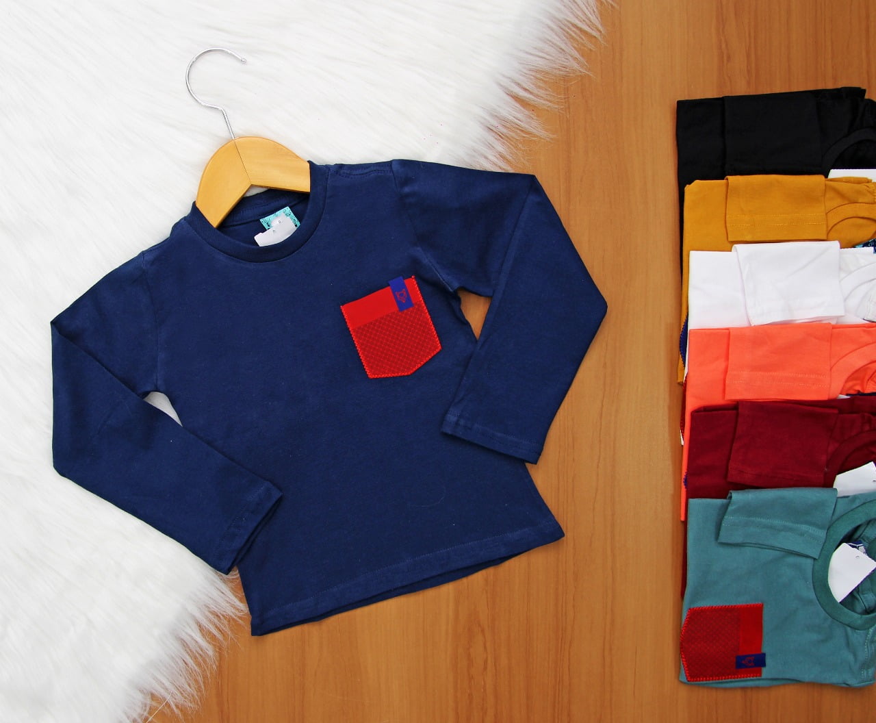 Blusa ML Bolsinho