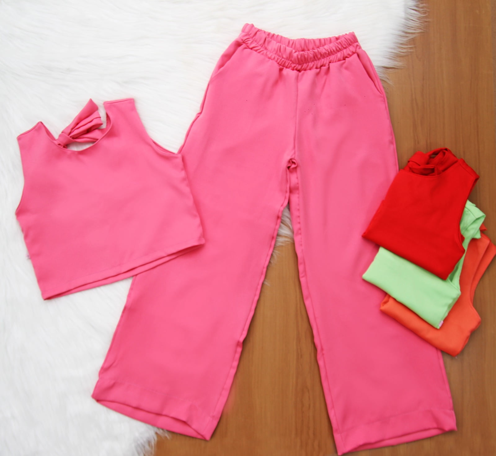 Cj. Cropped Wide Leg