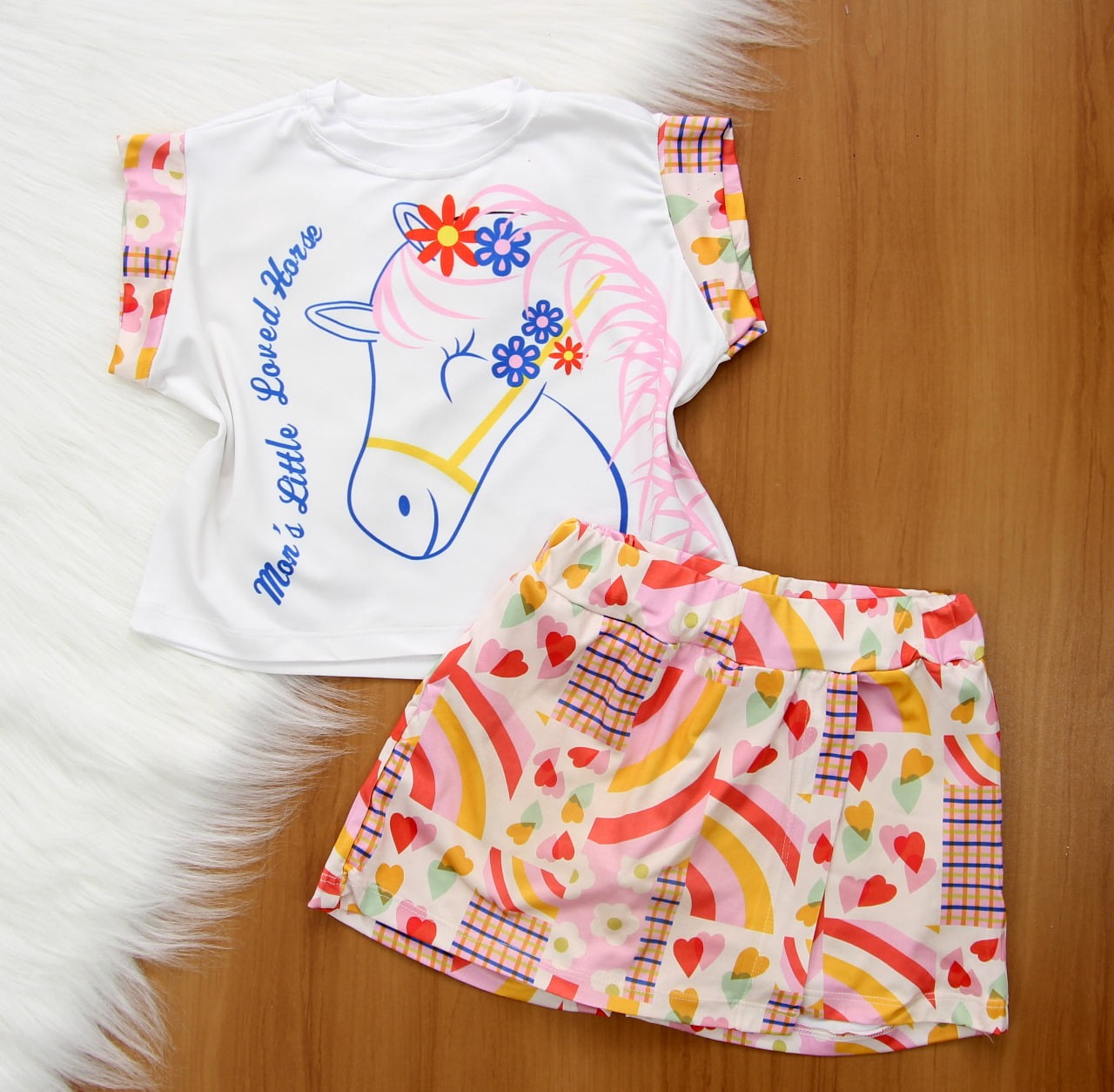Cj. Horse Short Saia 