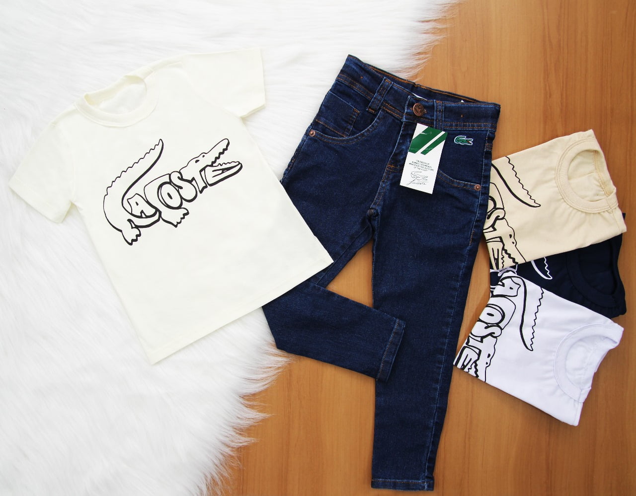 Cj. Lct Calça Jeans