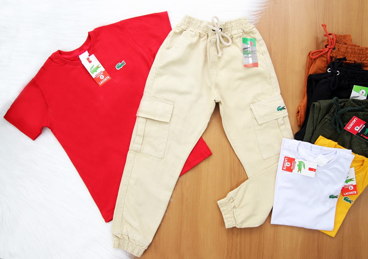 Cj. Lct Calça Jogger Juvenil 
