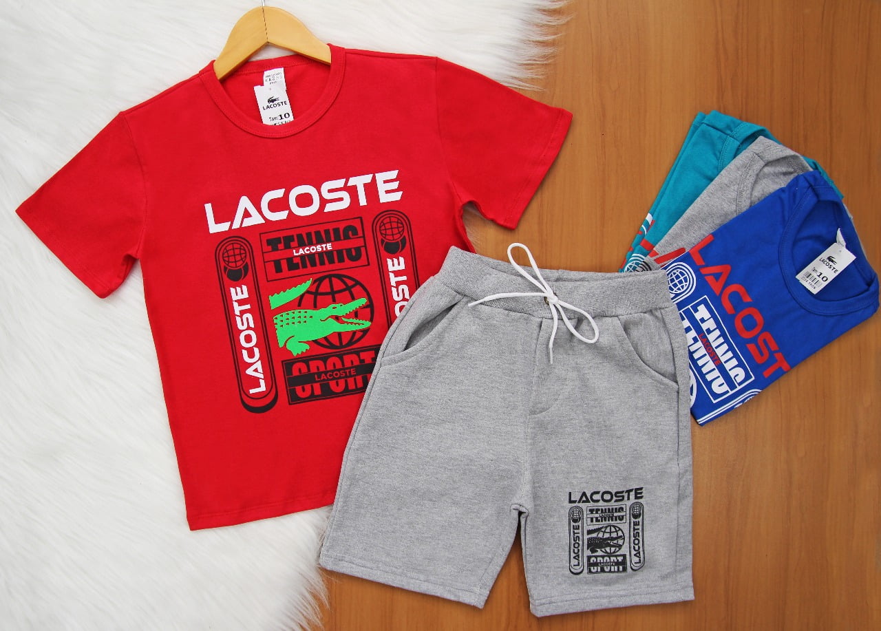 Cj. Lct Juvenil Short Moletom