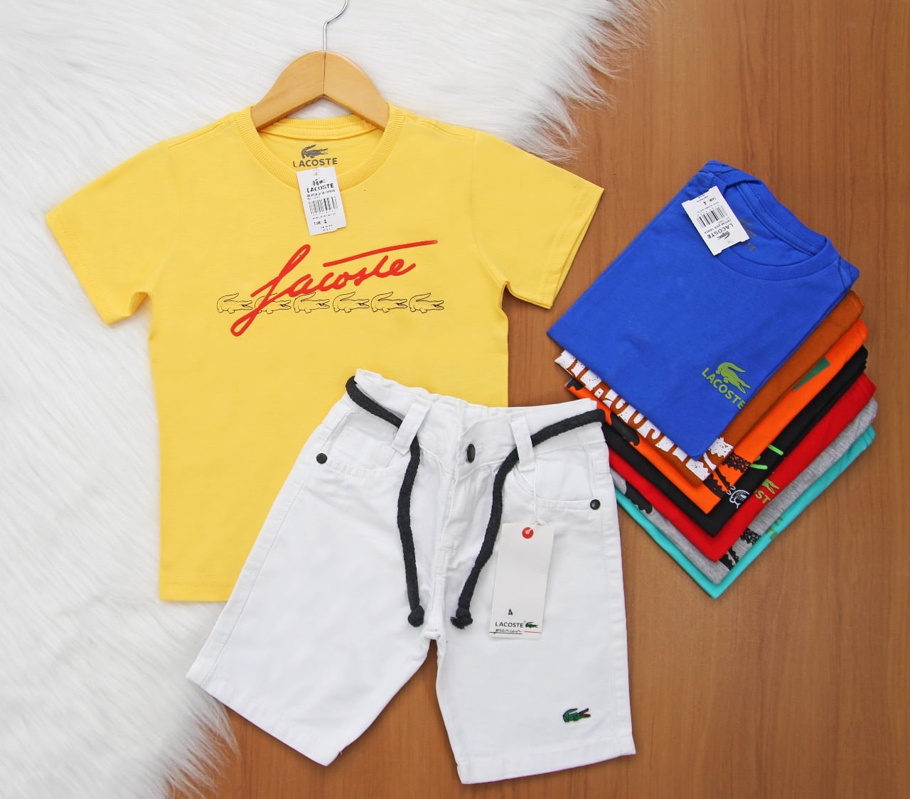 Cj. Lct Short Cordinha