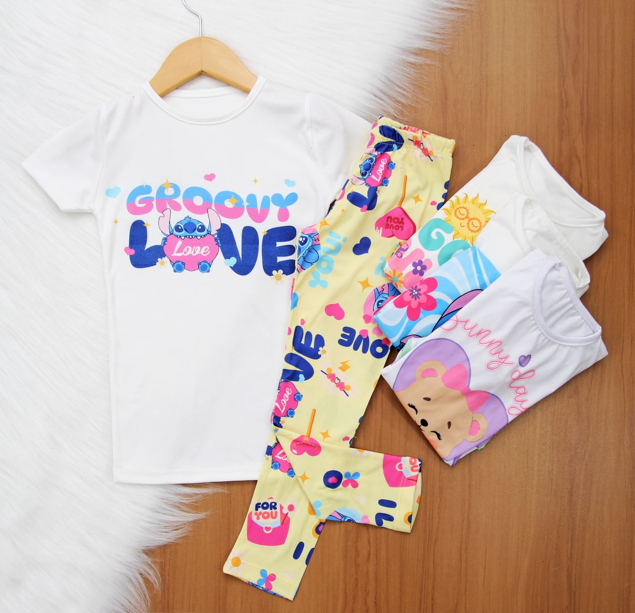 Cj. Legging Estampas