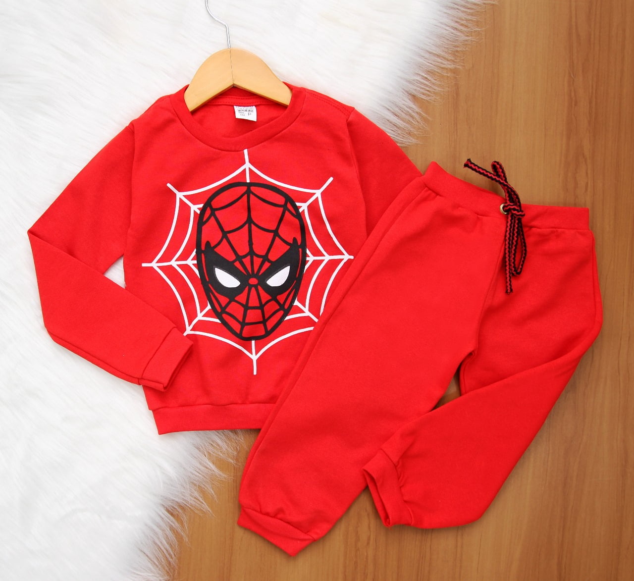 Cj. Moletom Homem Aranha