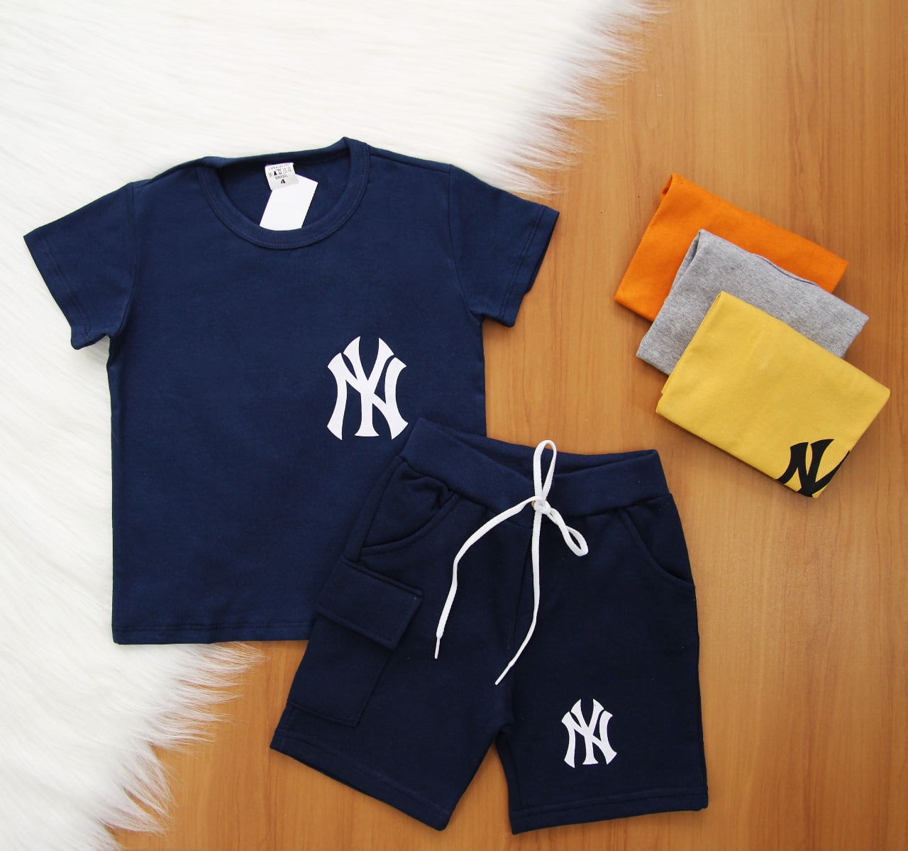 Cj. NY Short Moletom 
