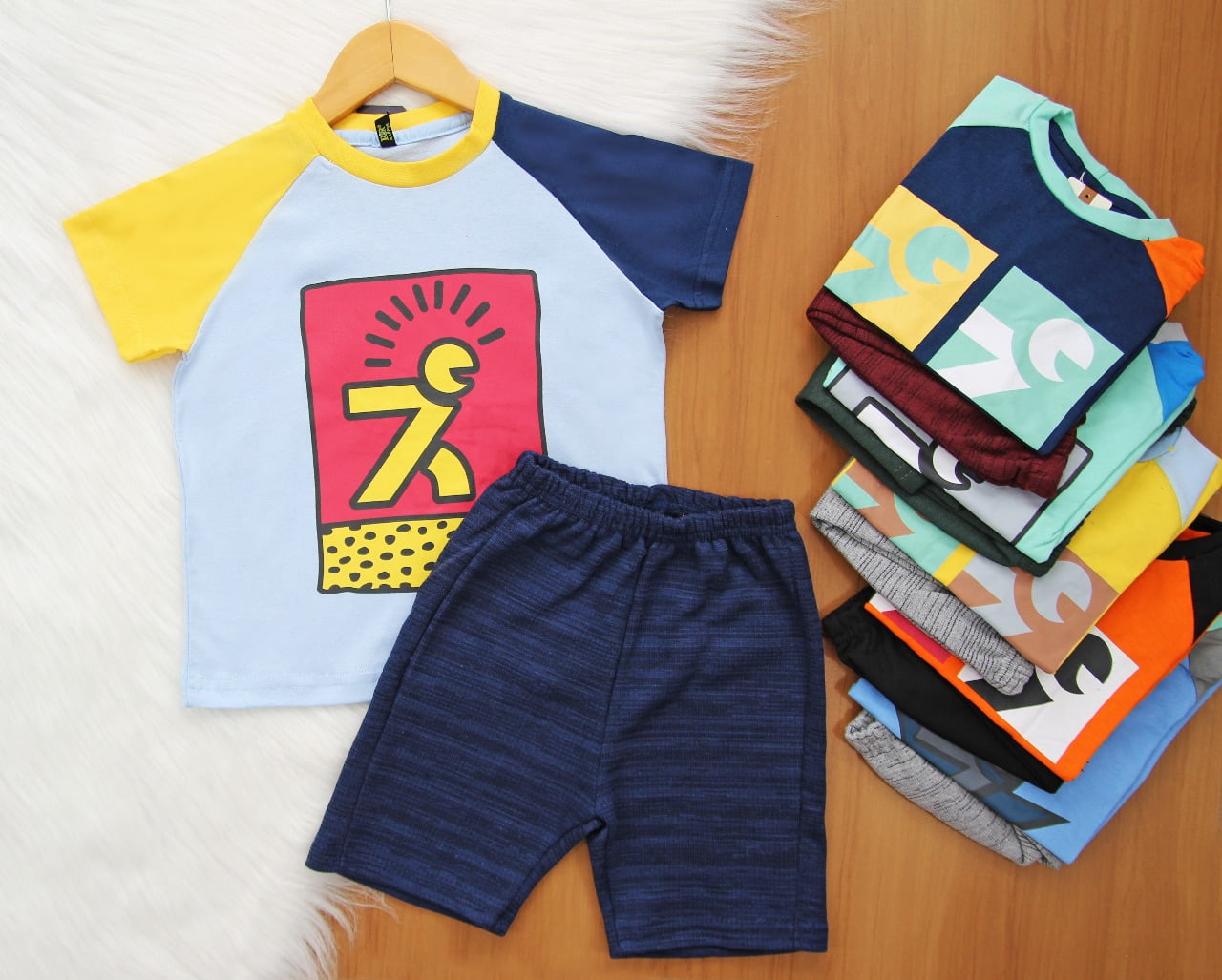 Cj. Raglan Short Moletom