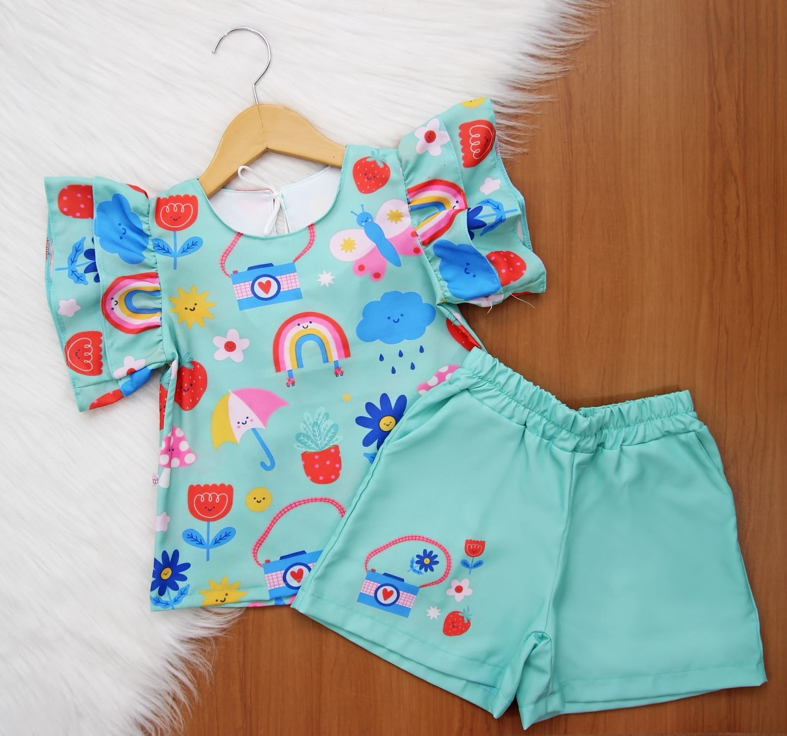Cj. Rainbow Short
