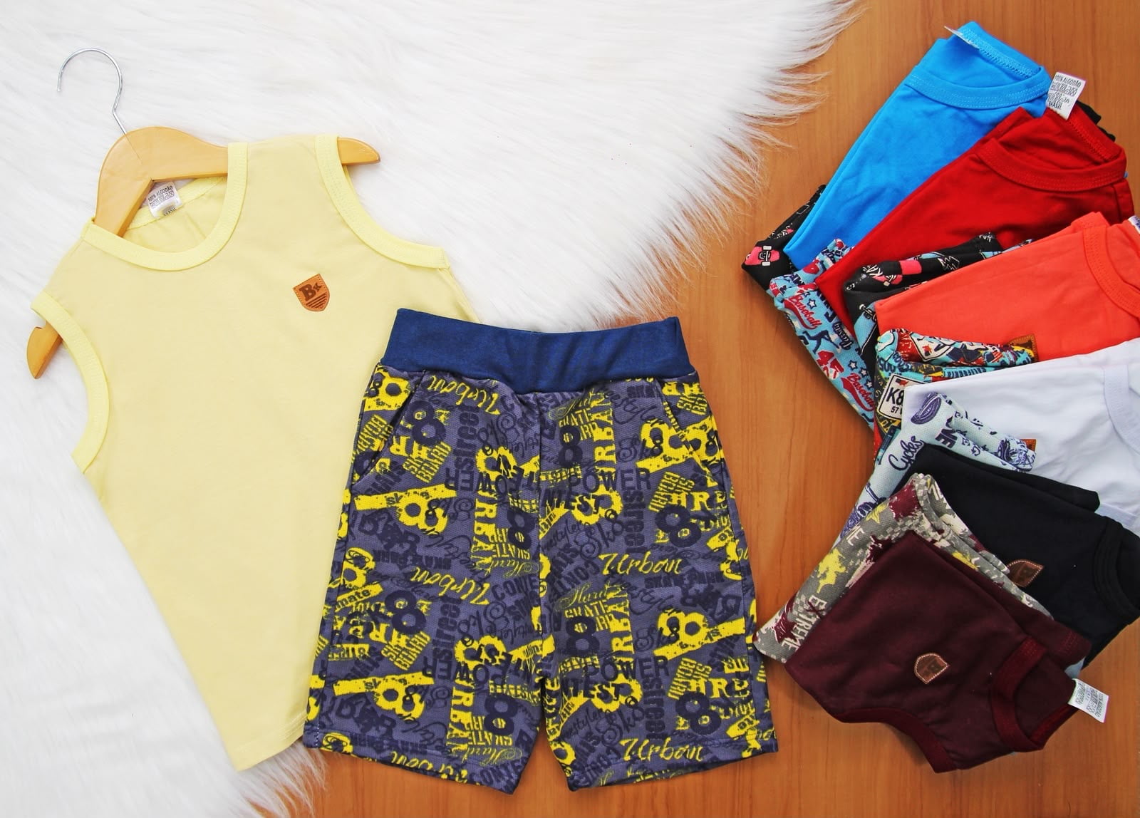 Cj. Regata Short Moletim Estampado