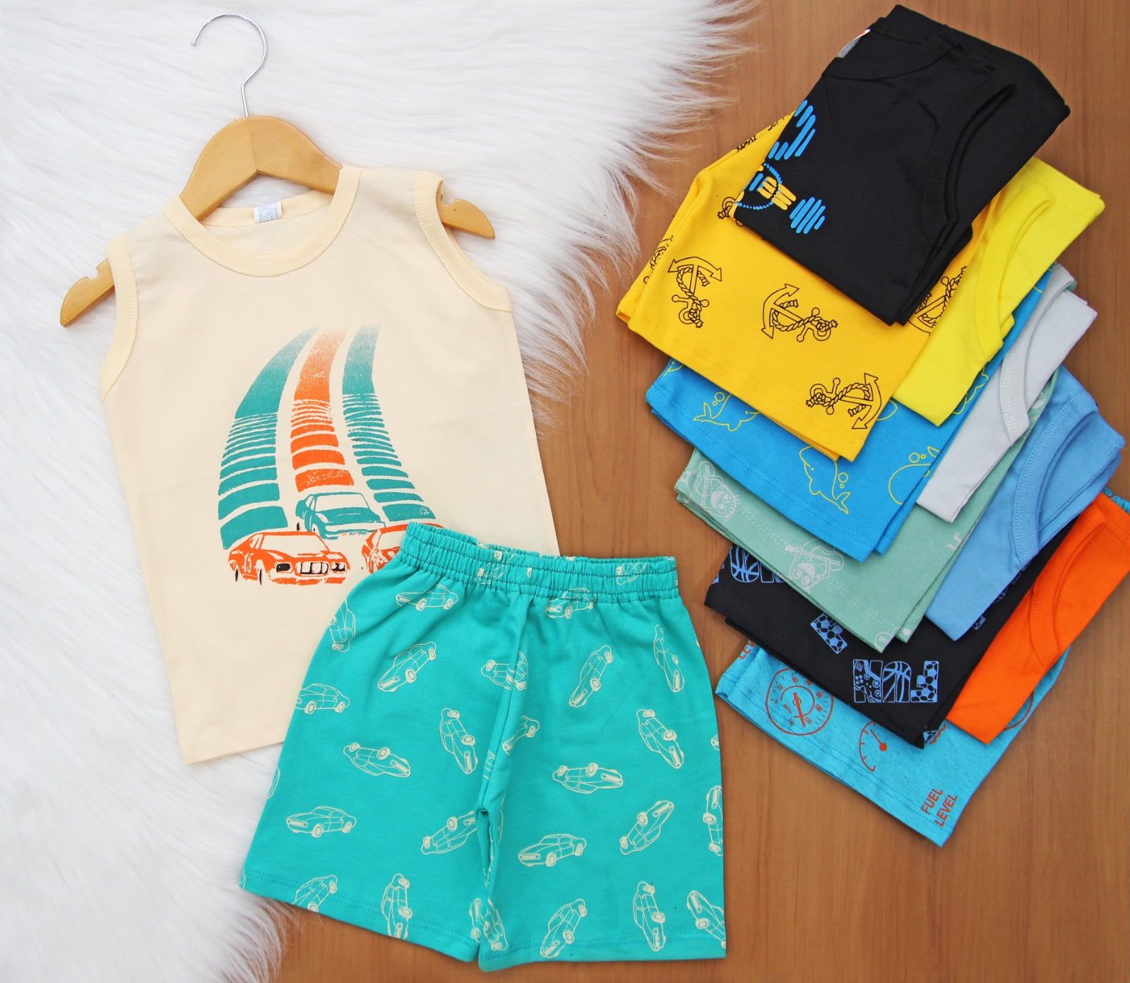 Cj. Resgata Estampado Short