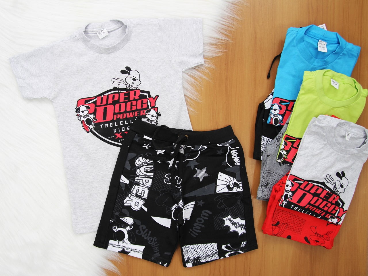 Cj. SD Short Moletom 