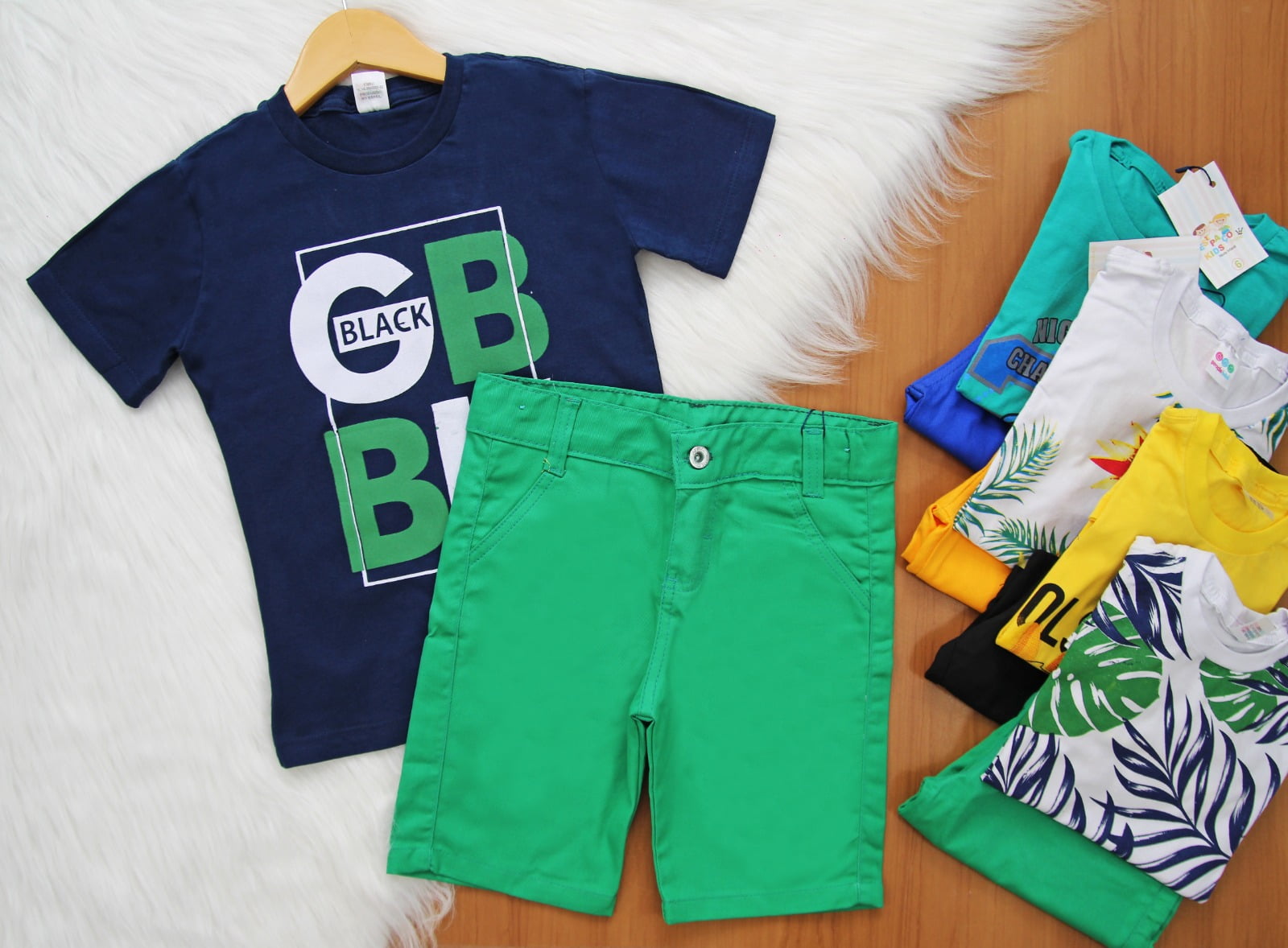 Cj. Short Color Estampado