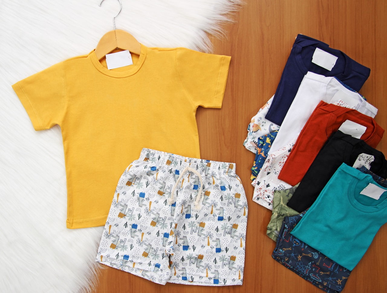 Cj. Short Estampado Premium 