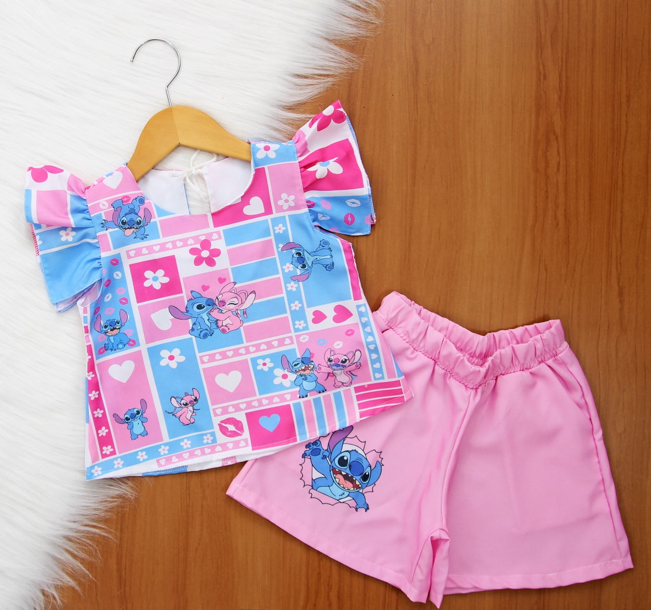 Cj. Stitch Baby Pink
