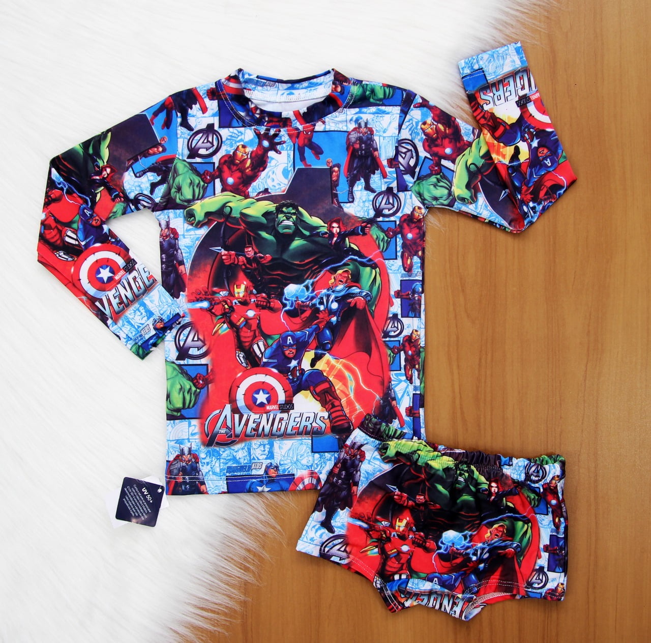 Cj. Banho Vingadores