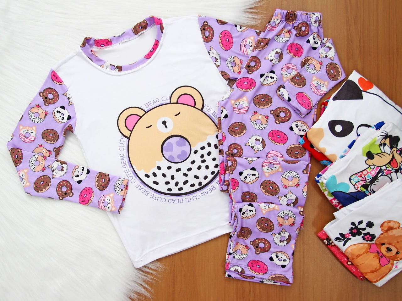 Pijama Estampado Frio Feminino