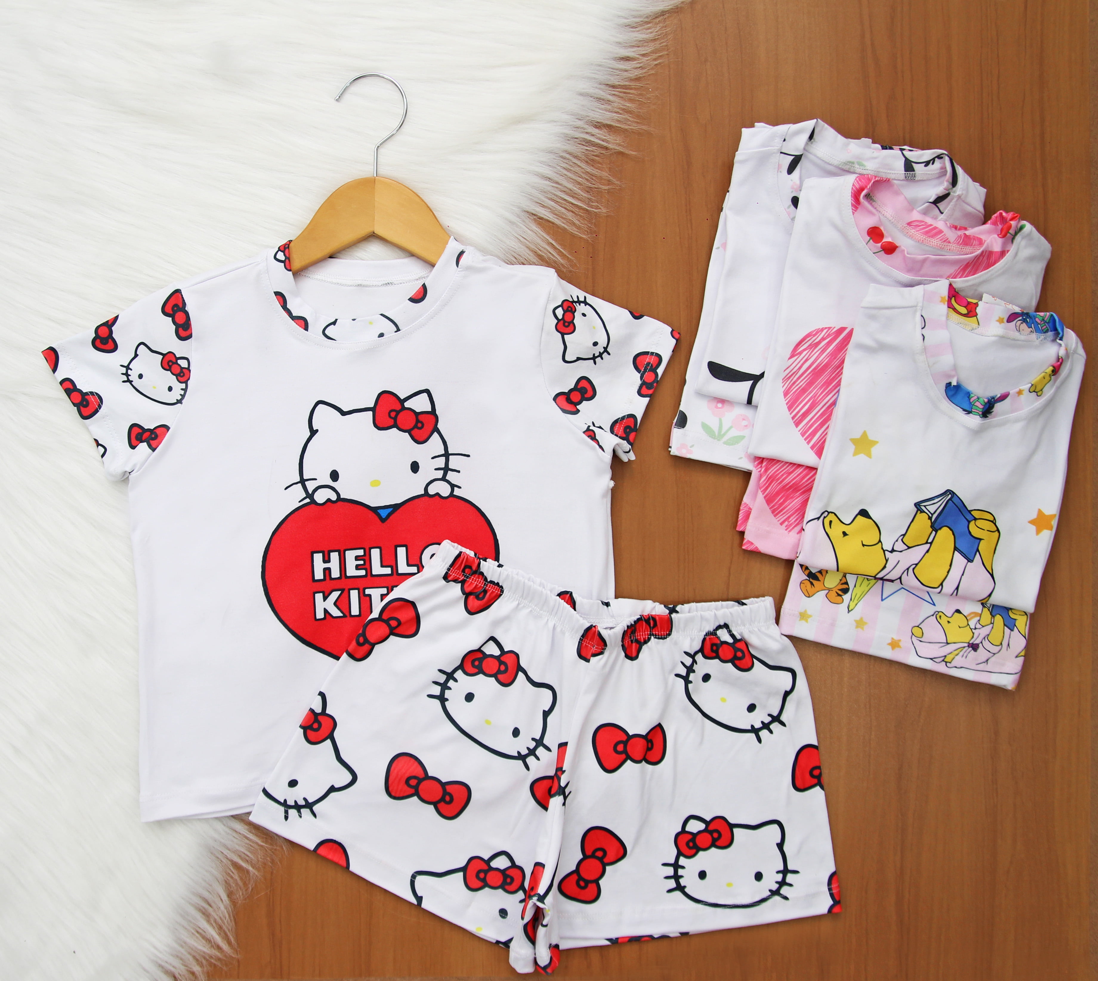 Pijama Manga Curta Feminino Premium