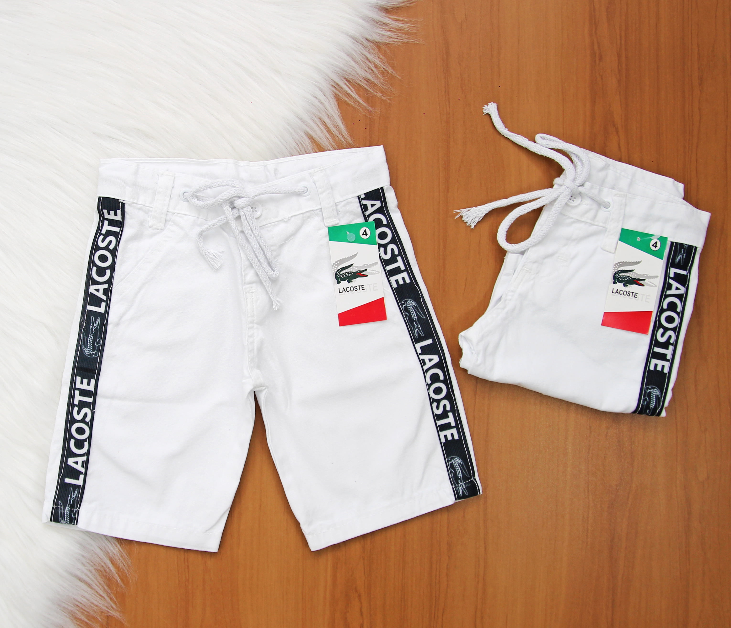 Short Branco Lct Cordinha