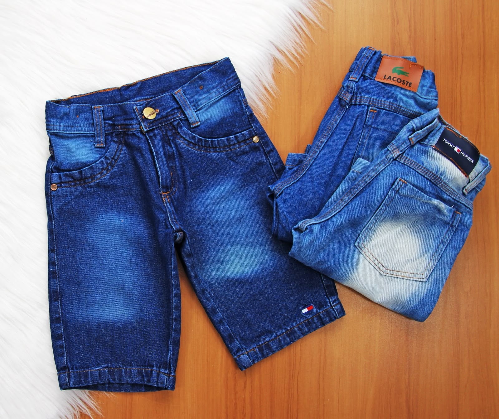 Short Jeans Multimarcas Juvenil
