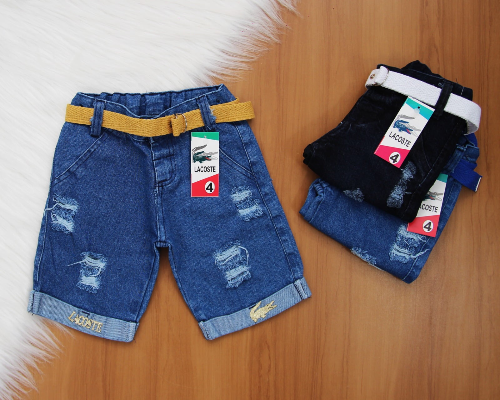Short Lct Jeans com Cinto