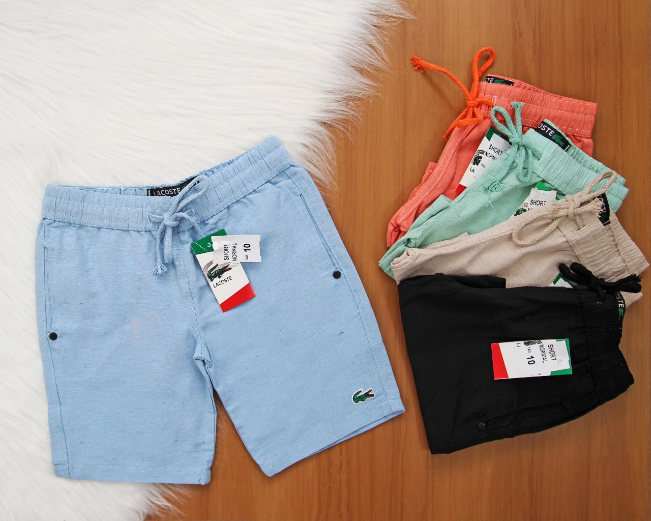 Short Linho Juvenil Lct