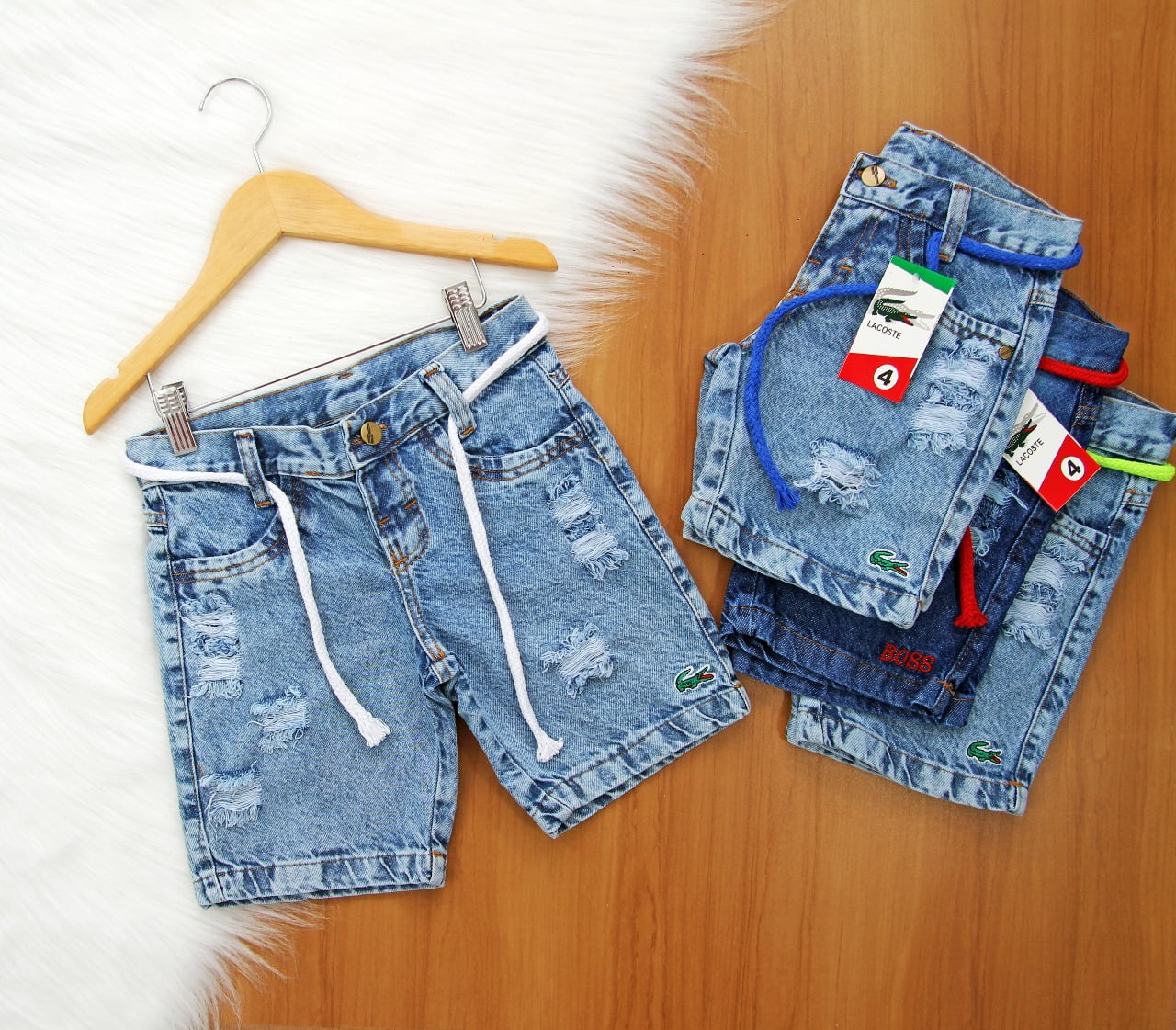 Short Multimarcas Cordinha Infantil 