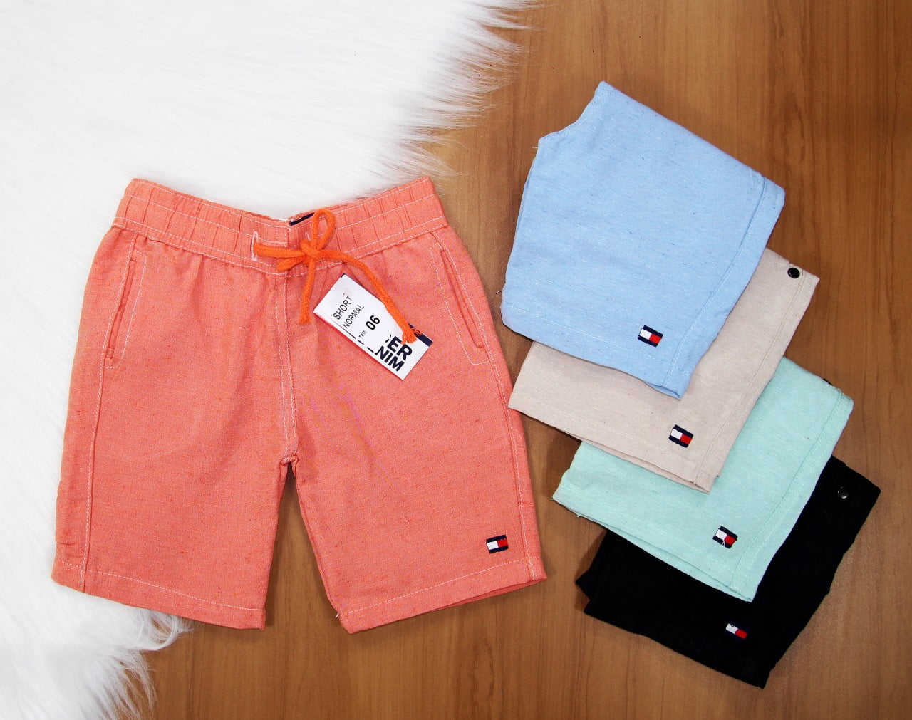 Short TH Linho Infantil 