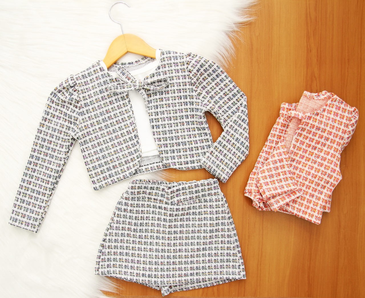Trio Casaco Short Saia 