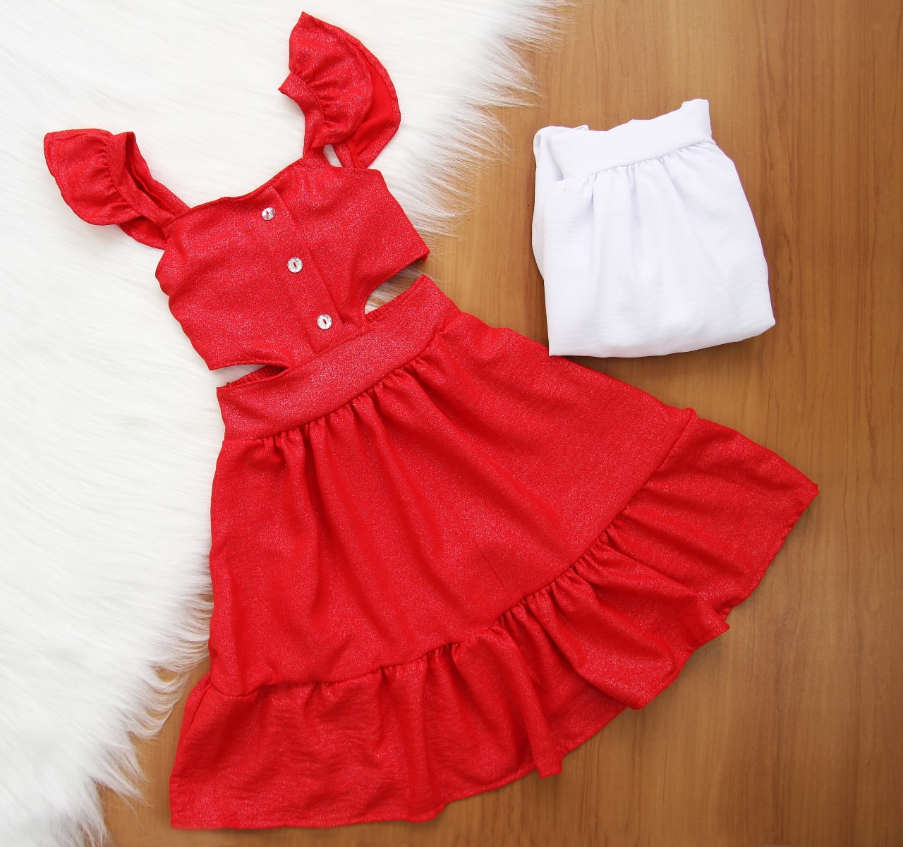 Vestido Abl Babado