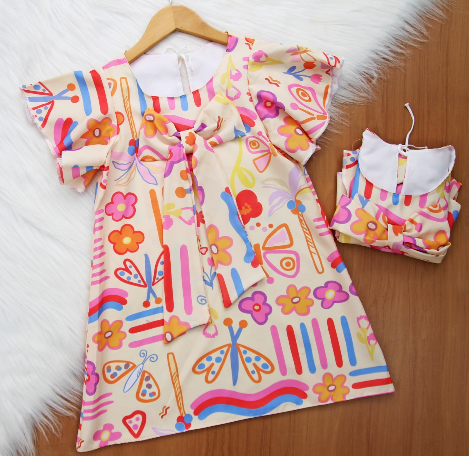 Vestido Borboleta Laço